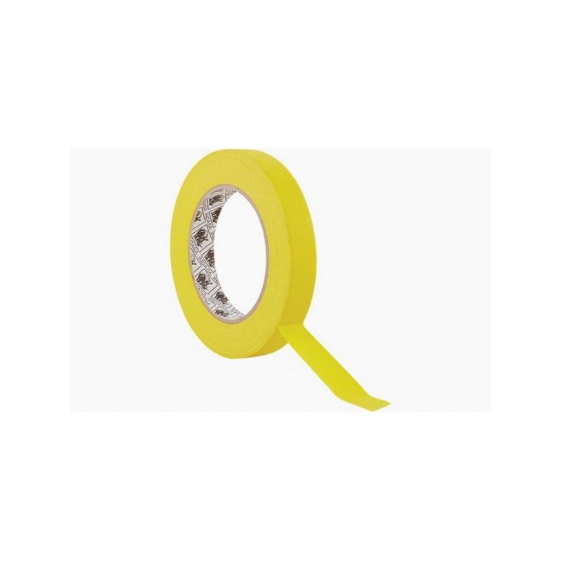 556740 MTE Premium Automotive-Grade Masking Tape 50 m Length 3/4 in Width Yellow