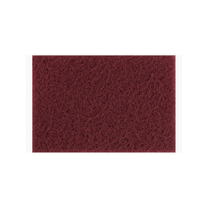 Indasa USA, Inc 8500B Web Scuff Pad, 6 in L x 9 in W, Medium-Grade, Burgundy