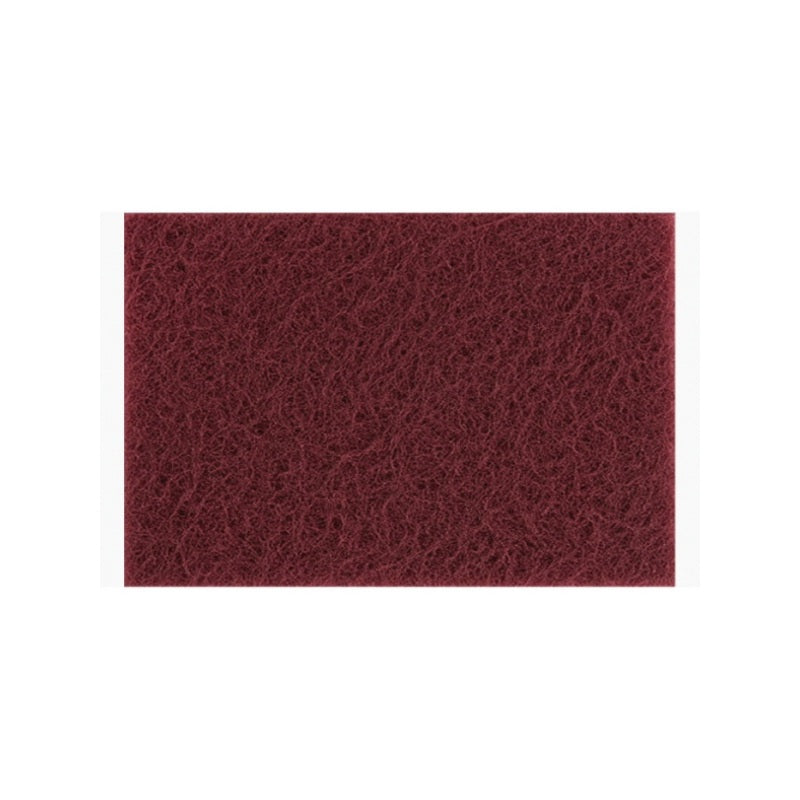 Indasa USA, Inc 8500B Web Scuff Pad, 6 in L x 9 in W, Medium-Grade, Burgundy