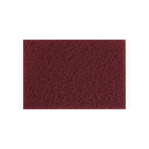 Indasa USA, Inc 8500B Web Scuff Pad, 6 in L x 9 in W, Medium-Grade, Burgundy