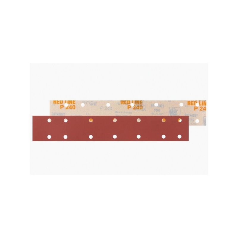 INDASA Medallion Rhynogrip Red Line XL 16 in x 2-3/4 in 180 Grit Long File Board Strip (Part