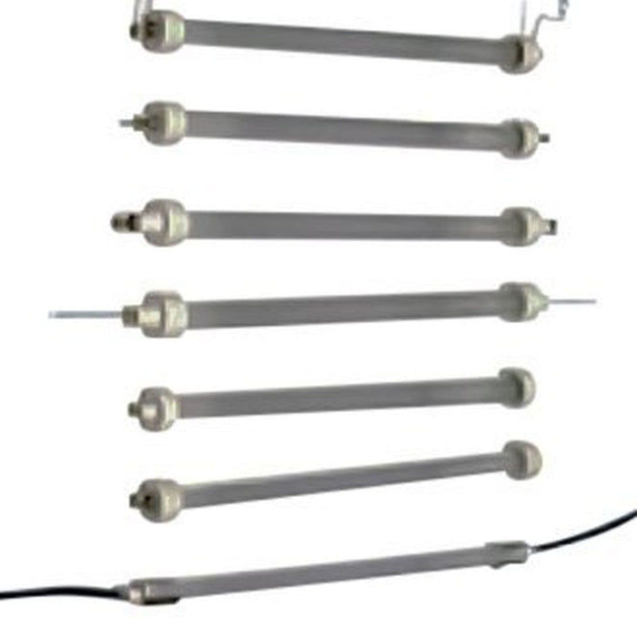 Infratech 10-2030 E-3024 Series Replacement Quartz Infrared Heating Element, 240 V, 3000 W, 58 in L