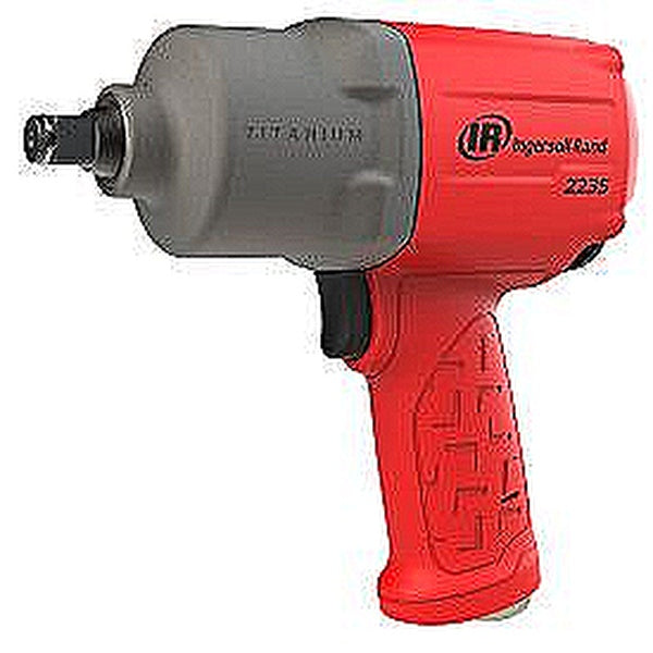 1/2" Air Impact Wrench, 1350 ft-lb, Titanium Hammercase, Friction Ring, Red