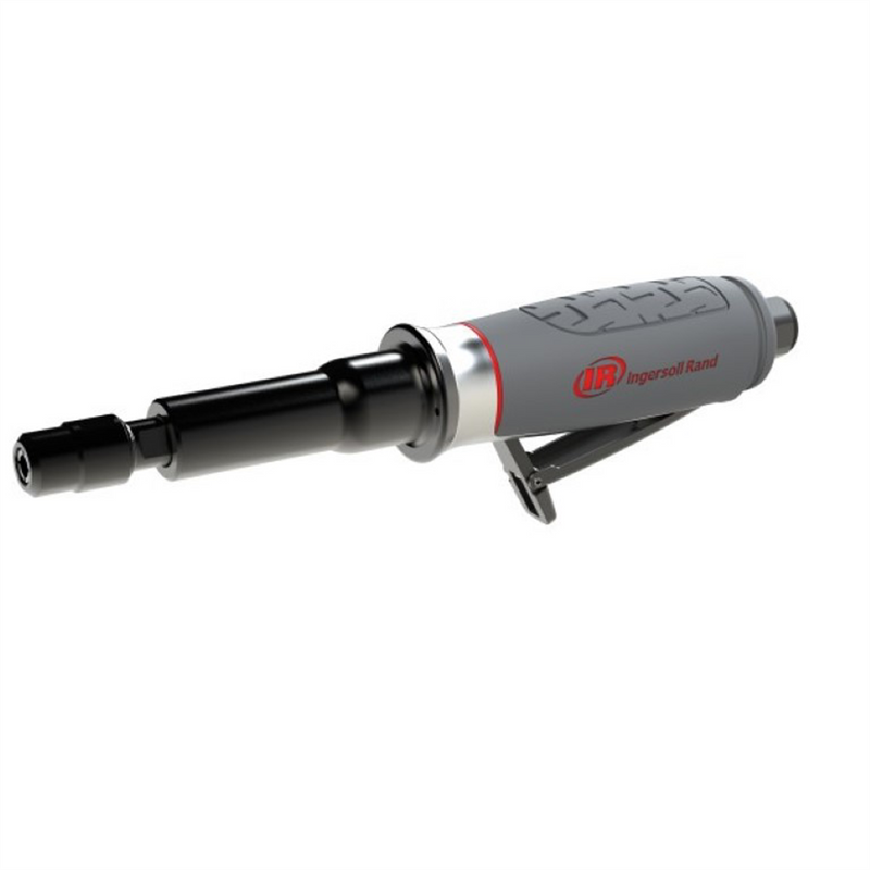 Extended Air Die Grinder, 25,000 RPM, 0.4 HP, 1/4" Collet, Rear Exhaust