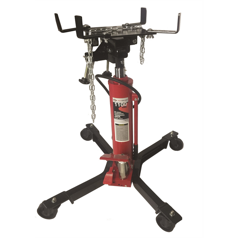 American Forge Transmission Jack 3052A 1,100 Lbs Capacity Hydraulic Telescopic