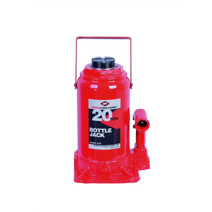 American Forge & Foundry - Bottle Jack - 20 Ton Capacity - Manual - Heavy Duty