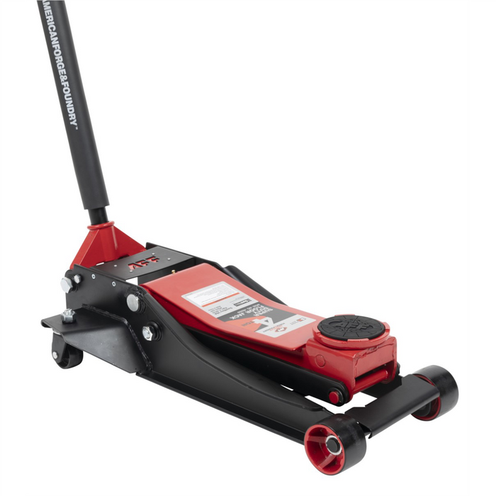 American Forge & Foundry - Service Jack - 4 Ton Capacity - Lightning Lift - Short Chassis - 2 pc Han