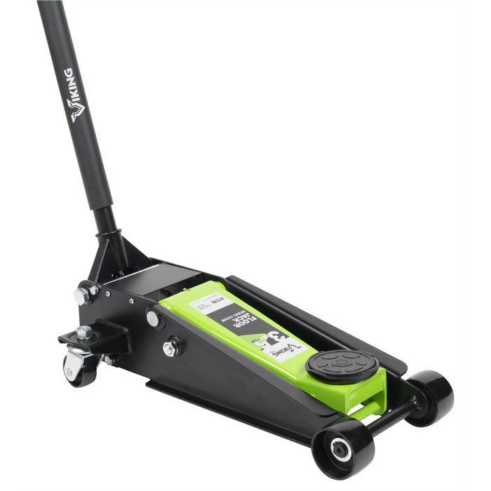 American Forge & Foundry Viking by AFF - Floor Jack - 3.5 Ton Capacity - Lightning Lift - Short Chas