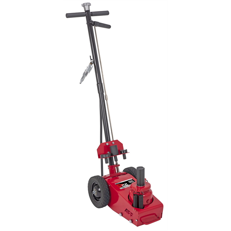American Forge Axle Jack 565F - 22 Ton Air/Hydraulic with Spring Return and 3-Piece Extension