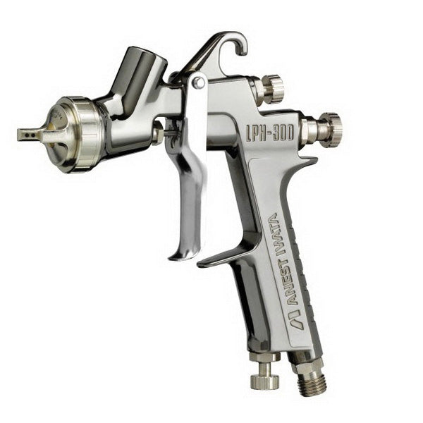 ANEST IWATA 3945 LPH300-LV Series HVLP Gravity Feed Spray Gun, 1.4 mm Nozzle