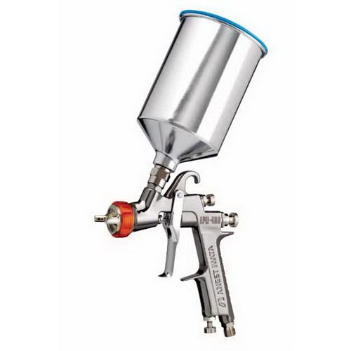 IWATA 5672 LPH400-LVX Extreme Series HVLP Gravity Feed Spray Gun with Cup, 1.4 mm Nozzle