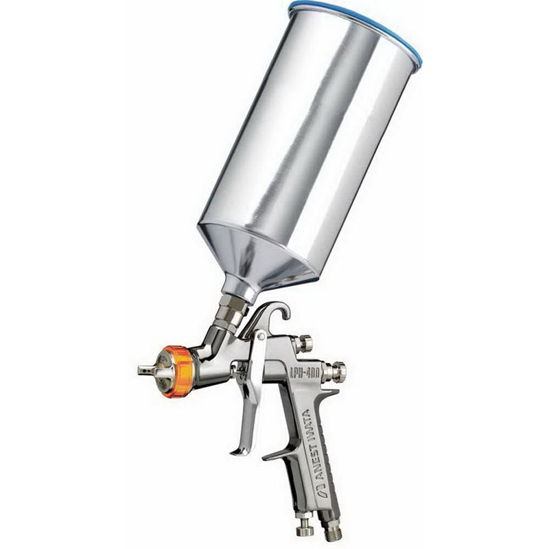 IWATA 5670 LPH400-LVX Extreme Series HVLP Gravity Feed Spray Gun, 1.4 mm Nozzle