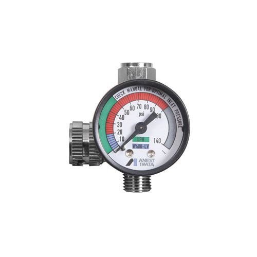 IWATA 8130B Air Adjusting Valve, 1/4 in MNPT Inlet x 1/4 in FNPT Outlet, 0 to 140 psi