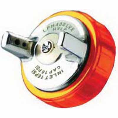 IWATA 93548700 Air Cap Set, Orange Ring, Use With: LPH400LVX Manual Spray Gun