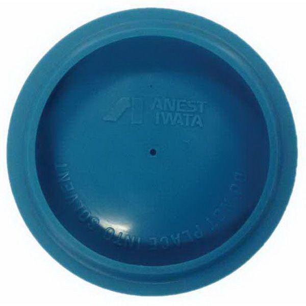 IWATA 94008321 Center Post Gravity Cup Lid, Plastic, Blue, Use With: PCG7/10/4 Center Po