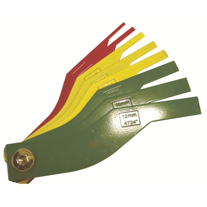 J S Products (steelman) COLOR CODED BRAKE THICKNESS GUAGE