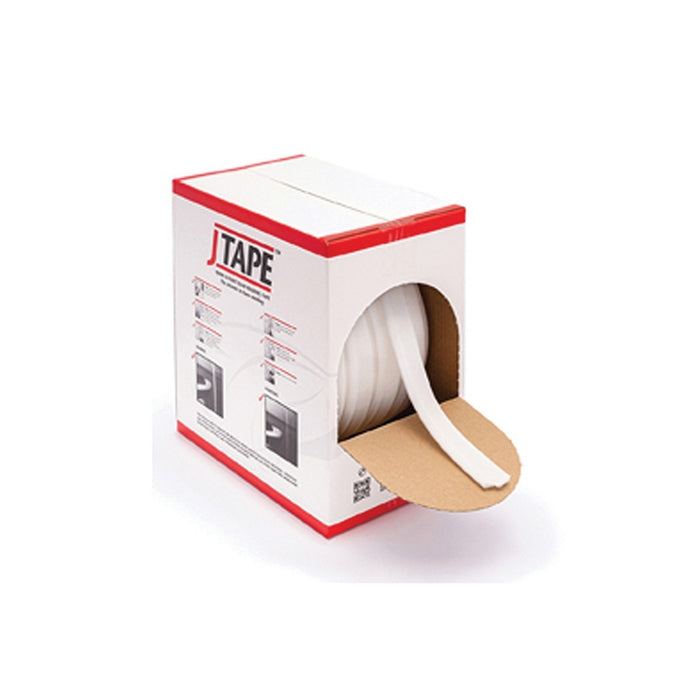 JTAPE™ 1016.3530 1016 Series Prime and Paint Foam Masking Tape, 30 m L x 35 mm W, 8 mm THK, White