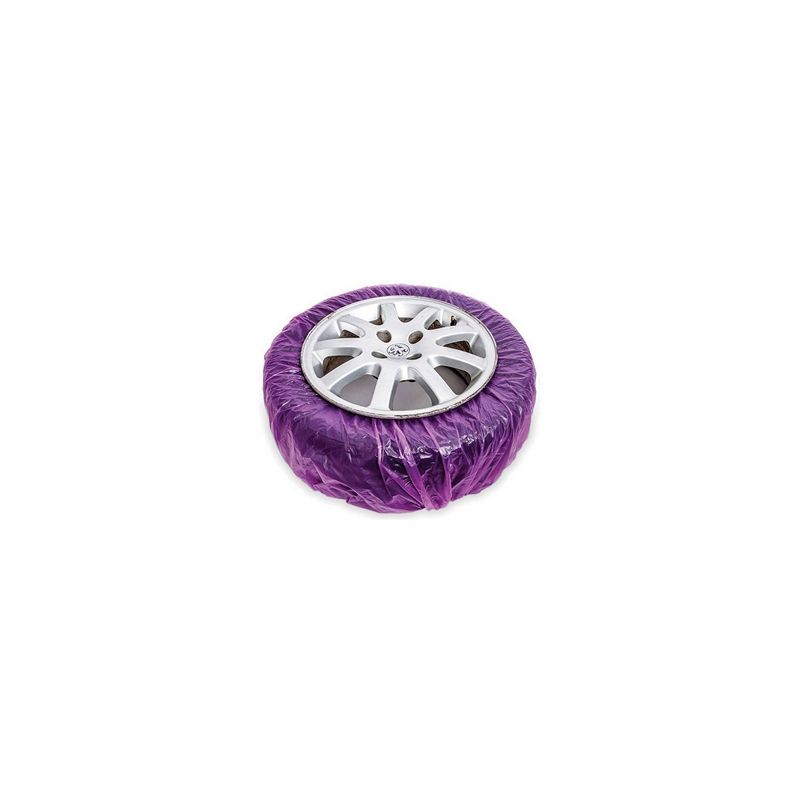 JTAPE Flexible Wheel Repair Mask 10951417 170 cm x 170 cm Purple Film, fits up to 26-in wheels