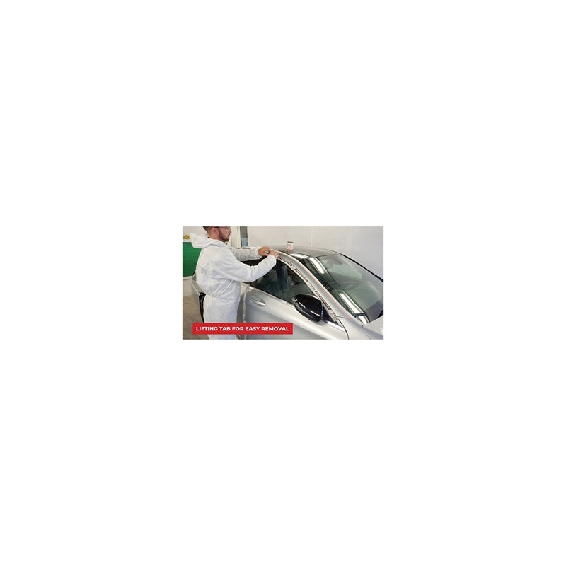 1150.7520 DUO Masking Tape, 20 m L x 75 mm W, 285 um THK, Ivory with Black and Red P