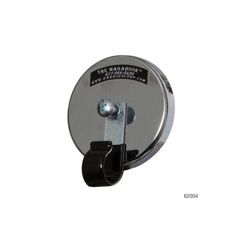 62004 U Style Magnetic Hook, 1-1/2 in L x 2-1/2 in W x 3-1/4 in H