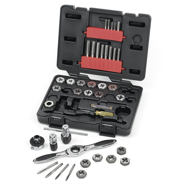 Gearwrench Piece Metric Ratcheting Tap and Die Set