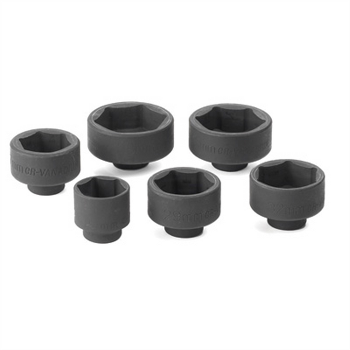 Gearwrench 6 Piece Oil Canister Socket Set Service Kit