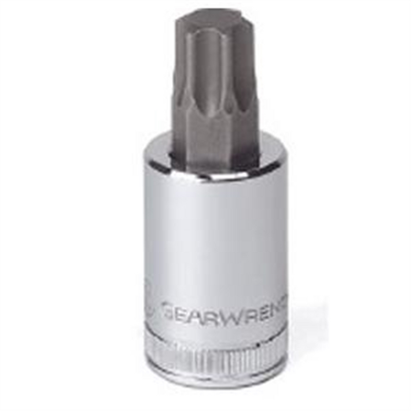 80451 Torx T40 3/8" Drive Bit Socket, S2 Steel, Chrome Finish