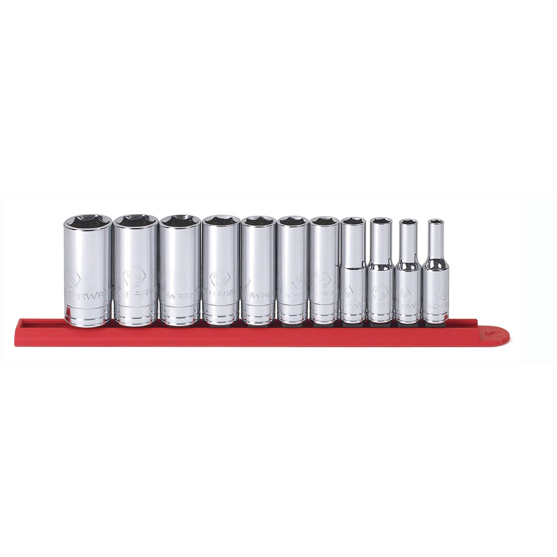 Set Skt Dp Sae 3/8Dr 6Pt 11Pc