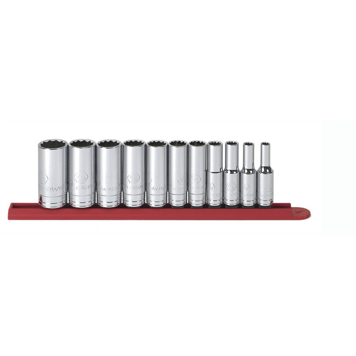 Gearwrench Set Skt Dp 3/8Dr 12Pt 11Pc