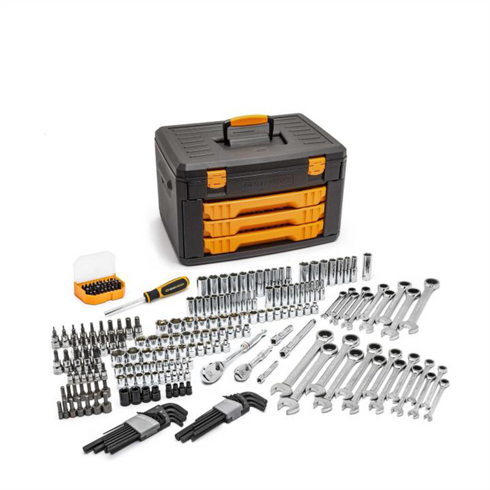 Gearwrench Set Mech Tool Bmc 1/4, 3/8 232Pc
