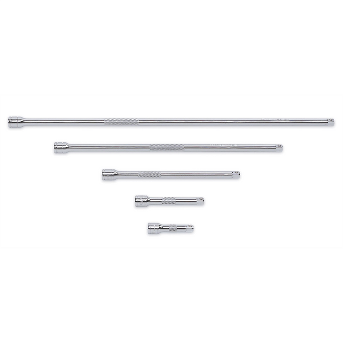 Gearwrench 5 Piece 1/4 Inch Drive Extension Set 2 Inch, 3 Inch, 6 Inch, 10 Inch & 14 Inch