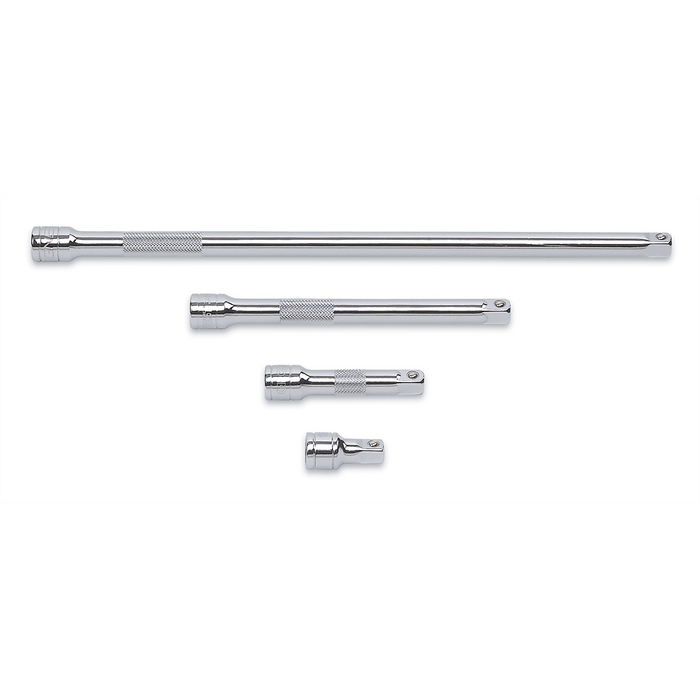 Gearwrench 4 Piece 3/8 Inch Drive Extension Set 1-1/2 Inch, 3 Inch, 6 Inch & 12 Inch