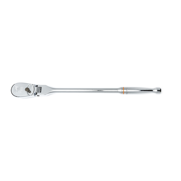 Gearwrench 1/2 Inch Drive 90-Tooth Flex Head Teardrop Ratchet 17 Inch