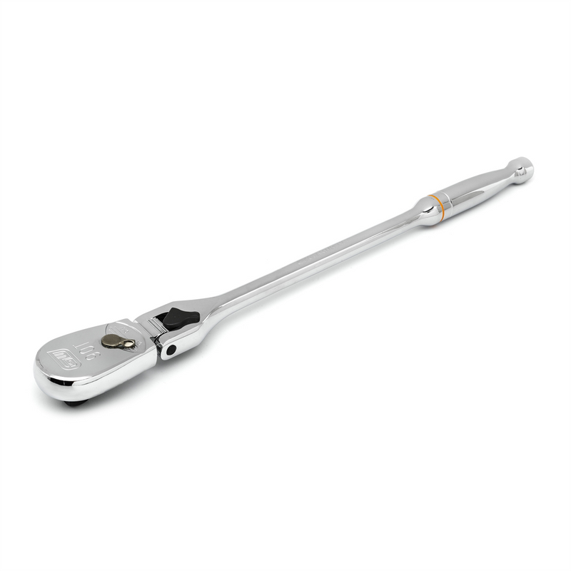 81362T 1/2-Inch Drive 90-Tooth Locking Flex-Head Teardrop Ratchet, 17-Inch length