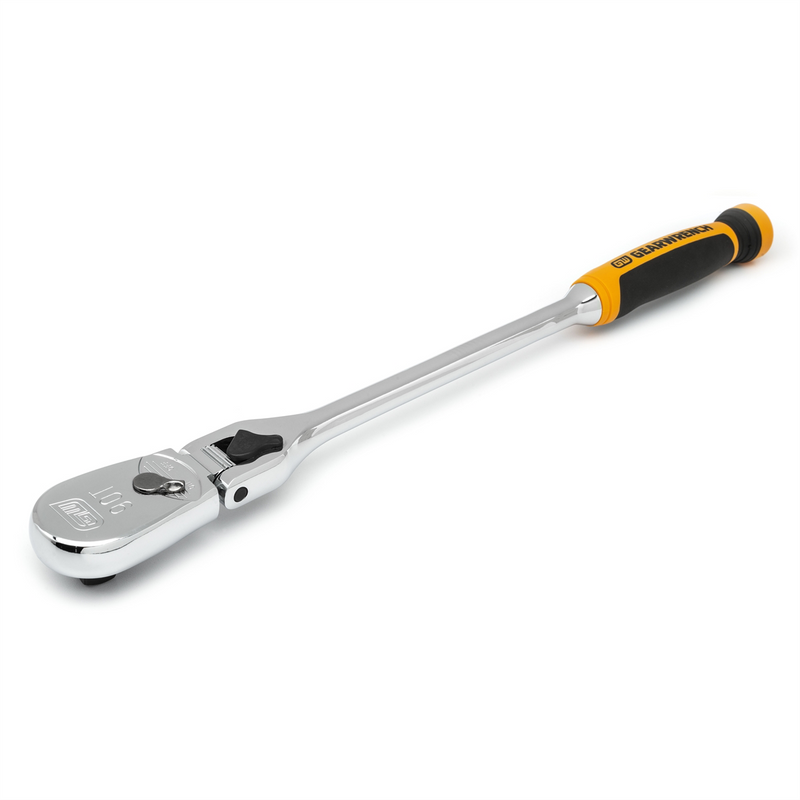 81371T 1/2" 90-Tooth 17-Inch Dual Material Teardrop Ratchet