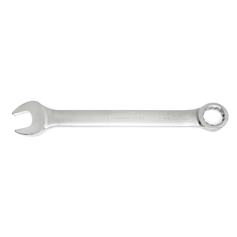 81826 2-3/16-Inch Long-Pattern Satin Wrench, 12-Point, 15° Offset Box End