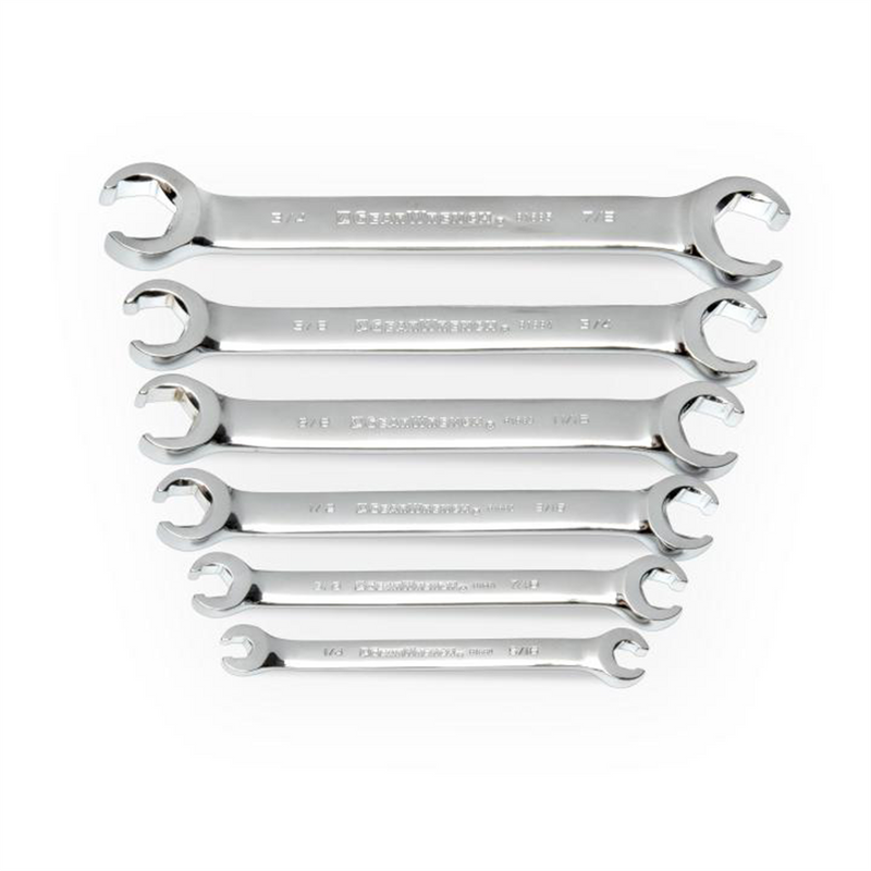 Set Wr Flr Nut Sae 6Pc