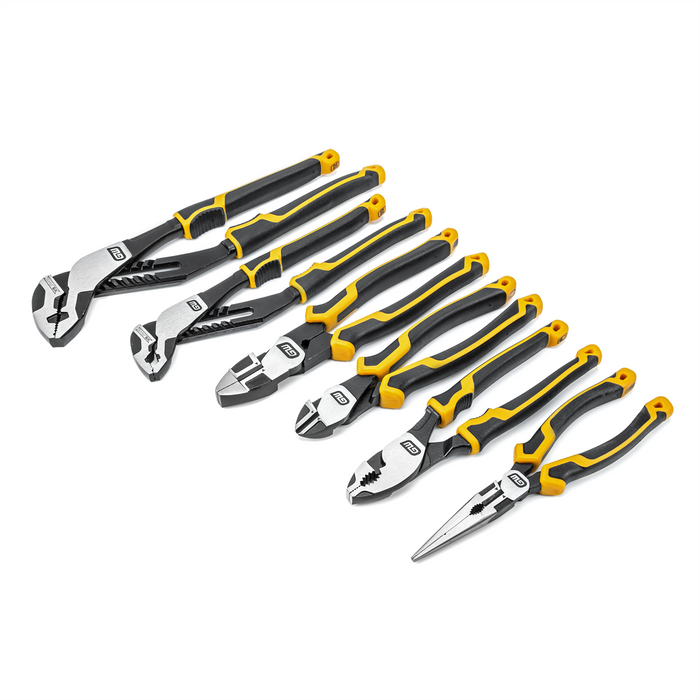 Gearwrench 6Pc Mixed Dual Material Plier Set