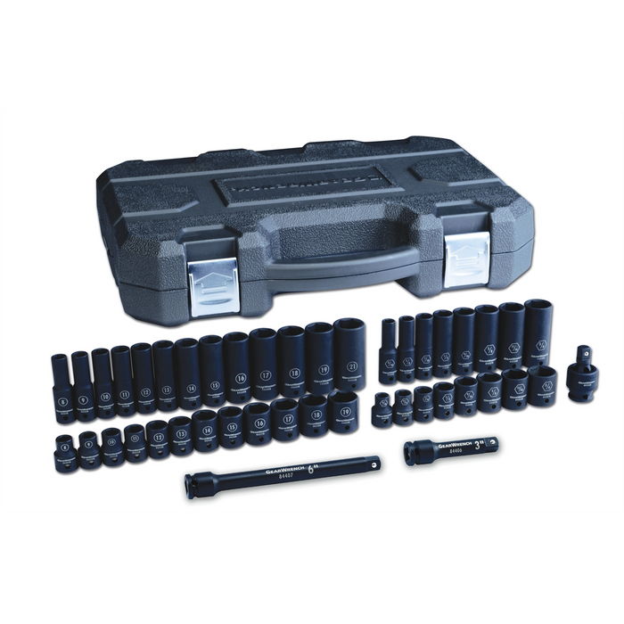 Gearwrench Set Skt Imp Std/Dp Sae/Met 3/8Dr 44Pc