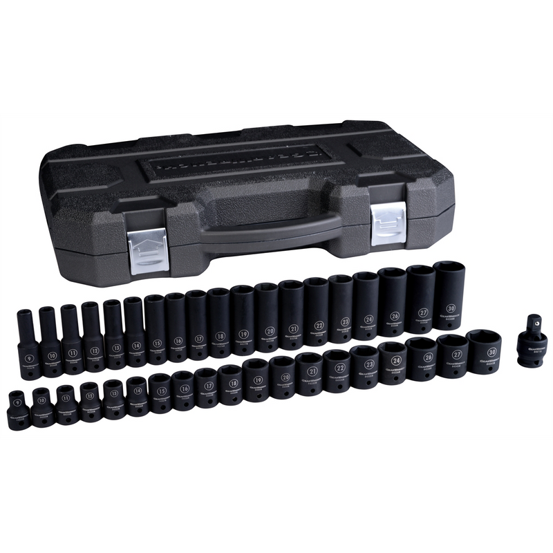 39-Piece 1/2-Inch Metric Impact Socket Set - MPN 84948N
