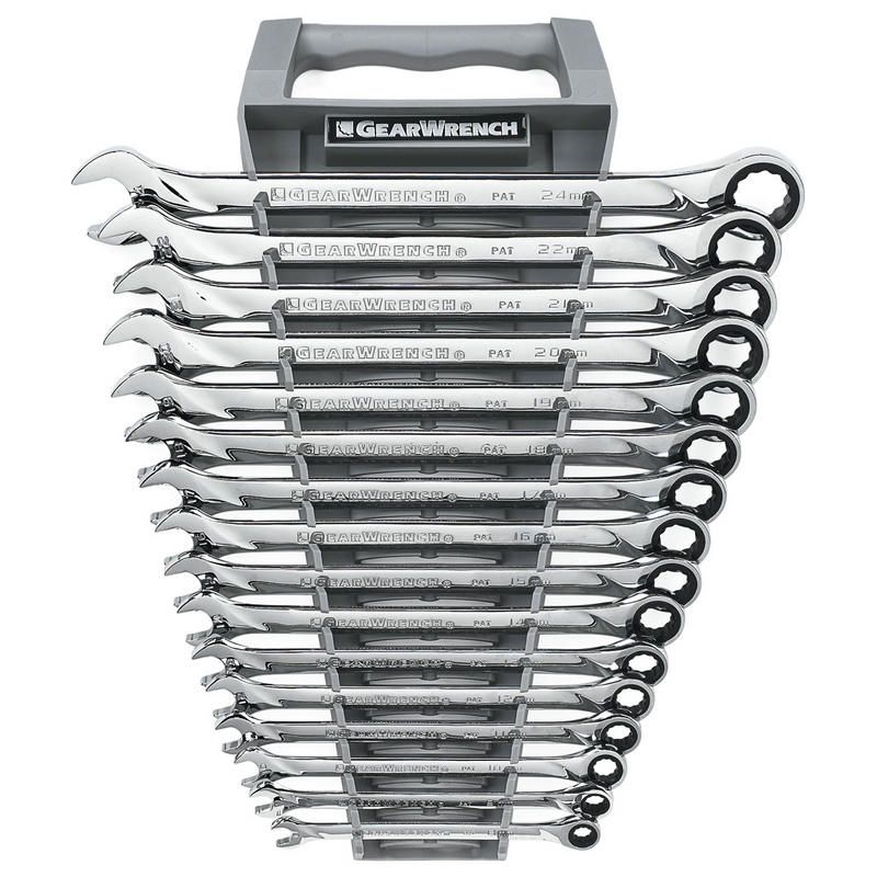 85099 16 Piece XL Ratcheting Combination Metric Wrench Set
