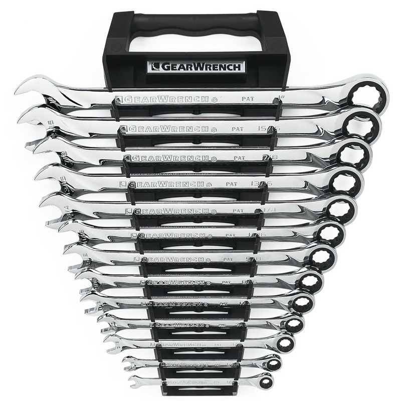 85199 13 Piece XL Ratcheting Combination SAE Wrench Set