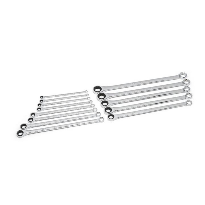 Gearwrench Piece 72-Tooth 12 Point XL GearBox Double Box Ratcheting SAE Wrench Set