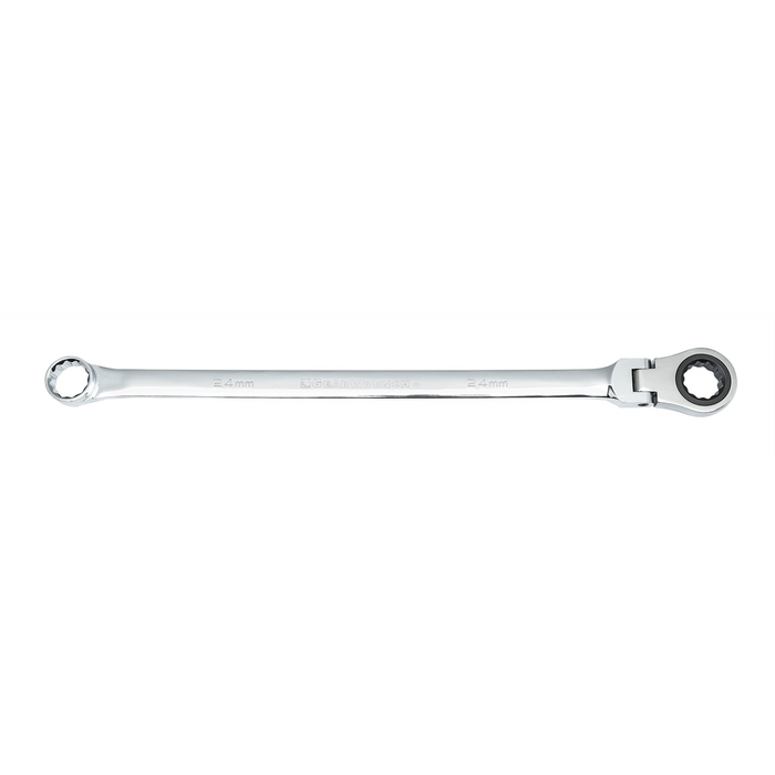 Gearwrench 24mm 72-Tooth XL GearBox Flex Head Double Box Ratcheting Wrench