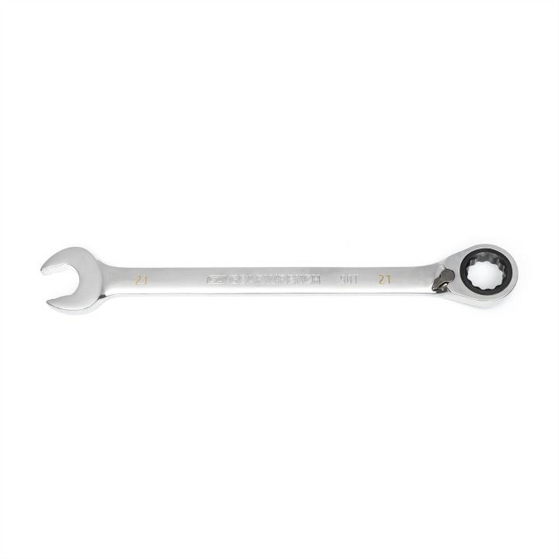 86621 21mm 90-Tooth 12-Point Reversible Ratcheting Wrench