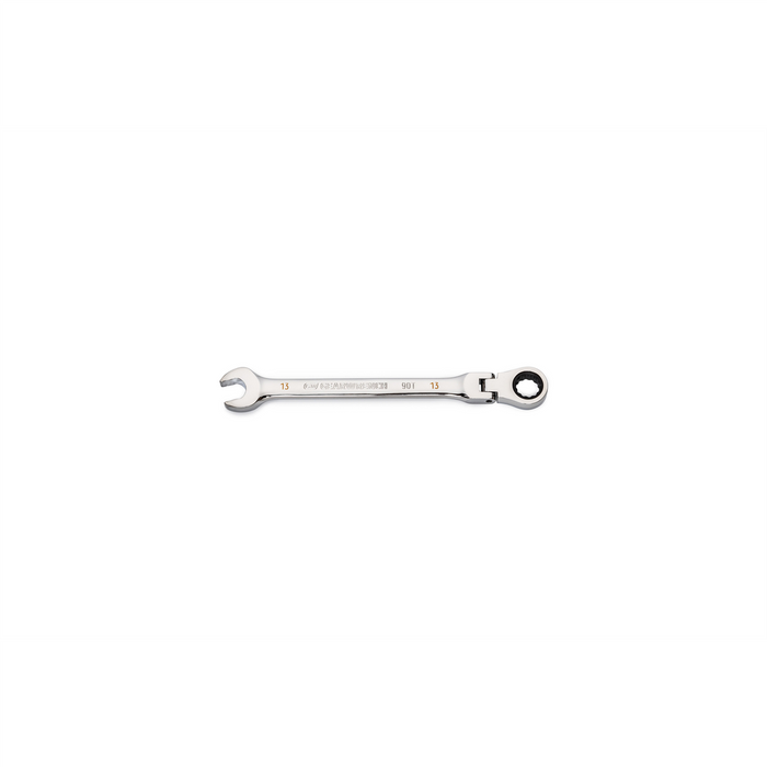 Gearwrench 13mm 90-Tooth 12 Point Flex Head Ratcheting Combination Wrench