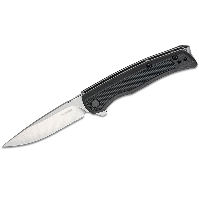 Outfield Assisted Open Liner Lock 4Cr14 Drop Point Blade with Stonewashed fini
