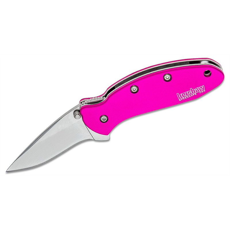 Chive Assisted Open Liner Lock Drop Point Blade EDC Folding Pocket Knife - Pin