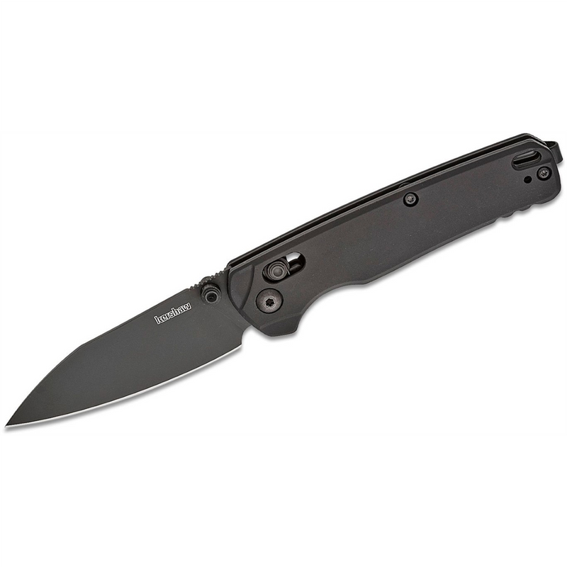 Set of 3 Ion Spear Point Fixed Blade Throwing Knives BlackWash Finish with Nyl