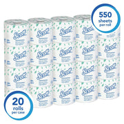 Kimberly-Clark Scott; 13607 Convenience Case Standard Essential Toilet Paper Roll, 4.1 x 4 in, 2 Ply